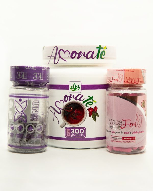 Promopack 3XL Uno + Amoraté + Macafem