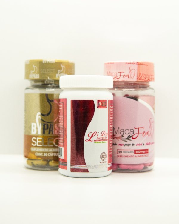 Promopack Bypass Select + Lida Thermo Detox + Macafem