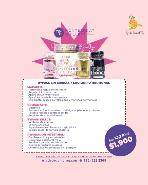 BYPASS SIN CIRUGÍA + EQUILIBRIO HORMONAL