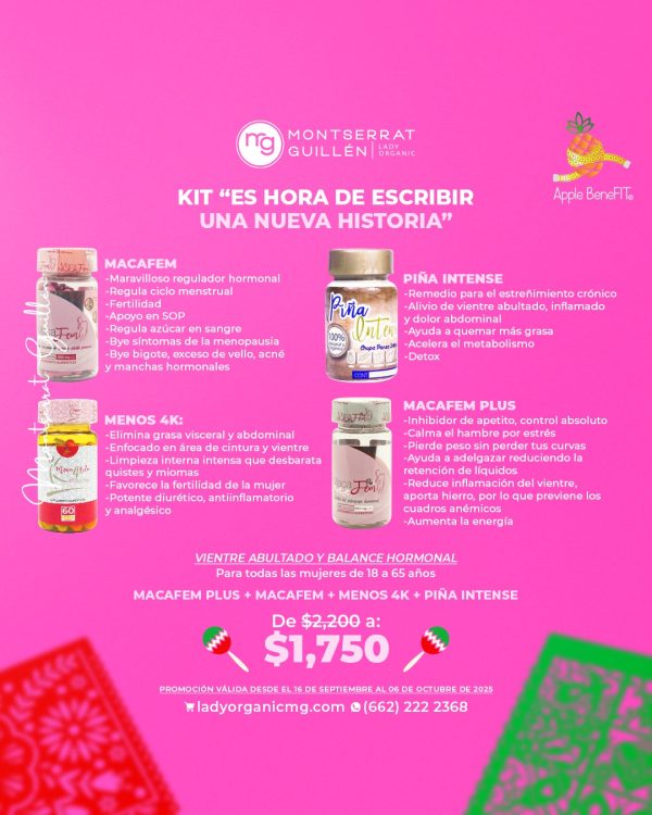 KIT "ES HORA DE ESCRIBIR UNA NUEVA HISTORIA"