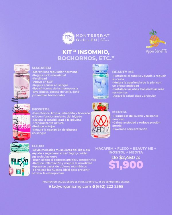 KIT "INSOMNIO, BOCHORNOS, ETC."