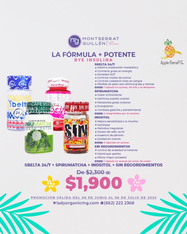 LA FÓRMULA + POTENTE