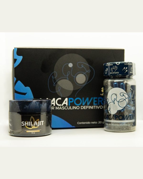 Promopack Shilajit + Miel Macapower + Macapower Salud Masculina